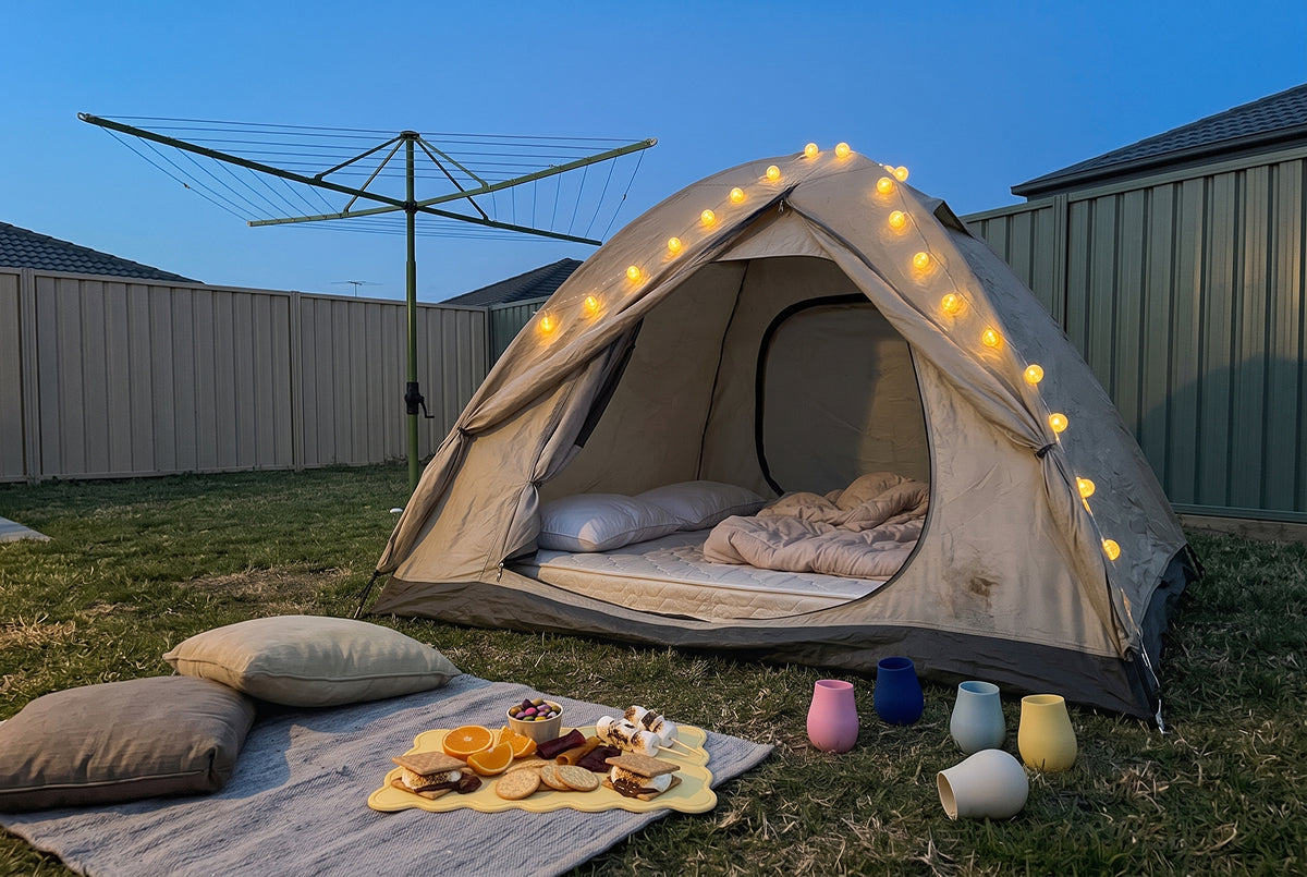 Backyard Glamping: How to Set It Up Without Buying a Bell Tent