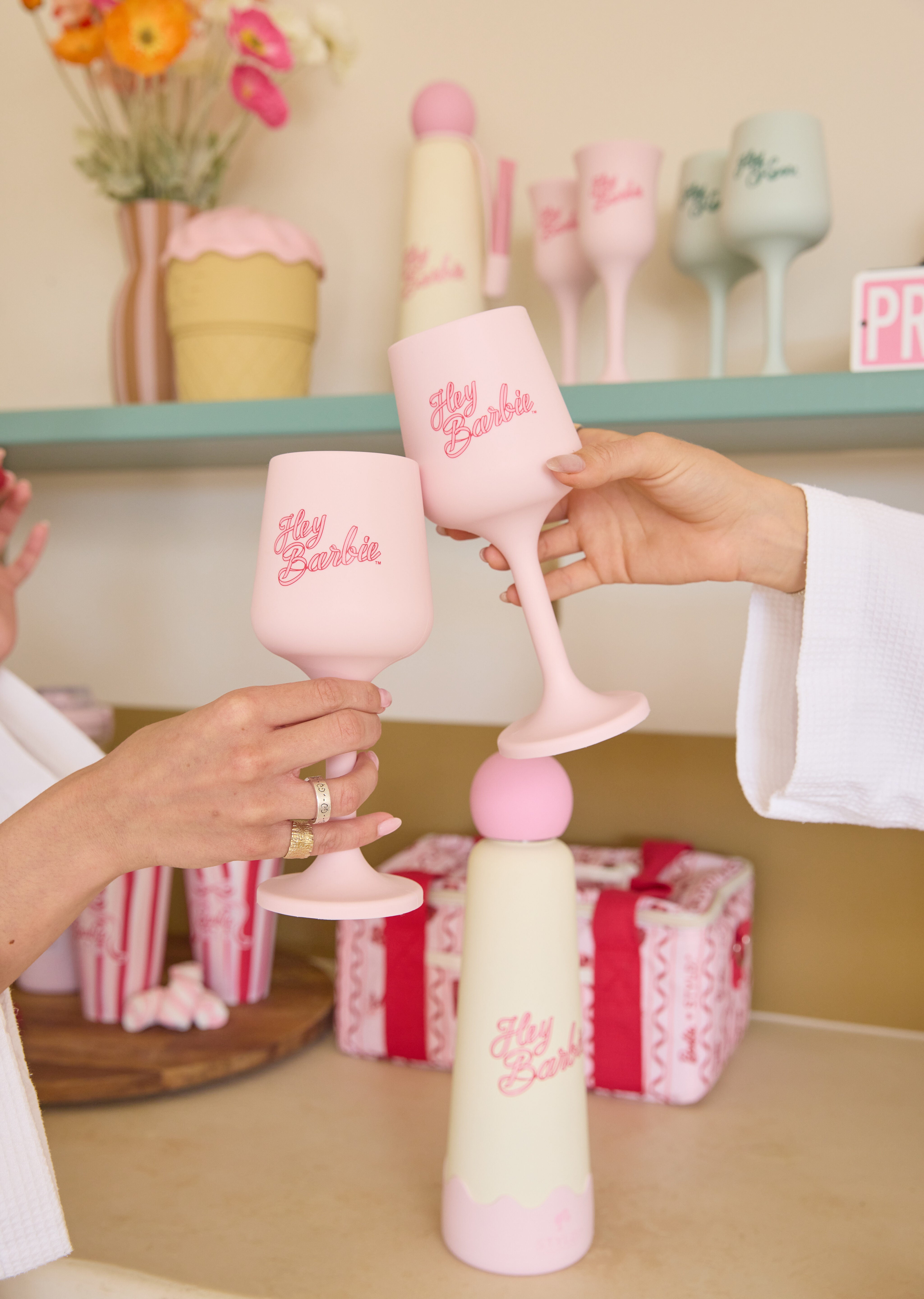 Barbie x STYLD.® Sweetheart Stemmed Goblet