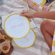 Baby, Let's Go Outside Melamine Plate Set | So Yummy STYLD.