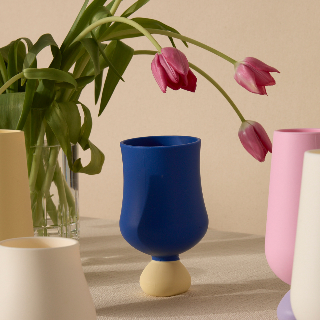 Unbreakable Silicone Bubble Goblet Set (2 pcs) STYLD.