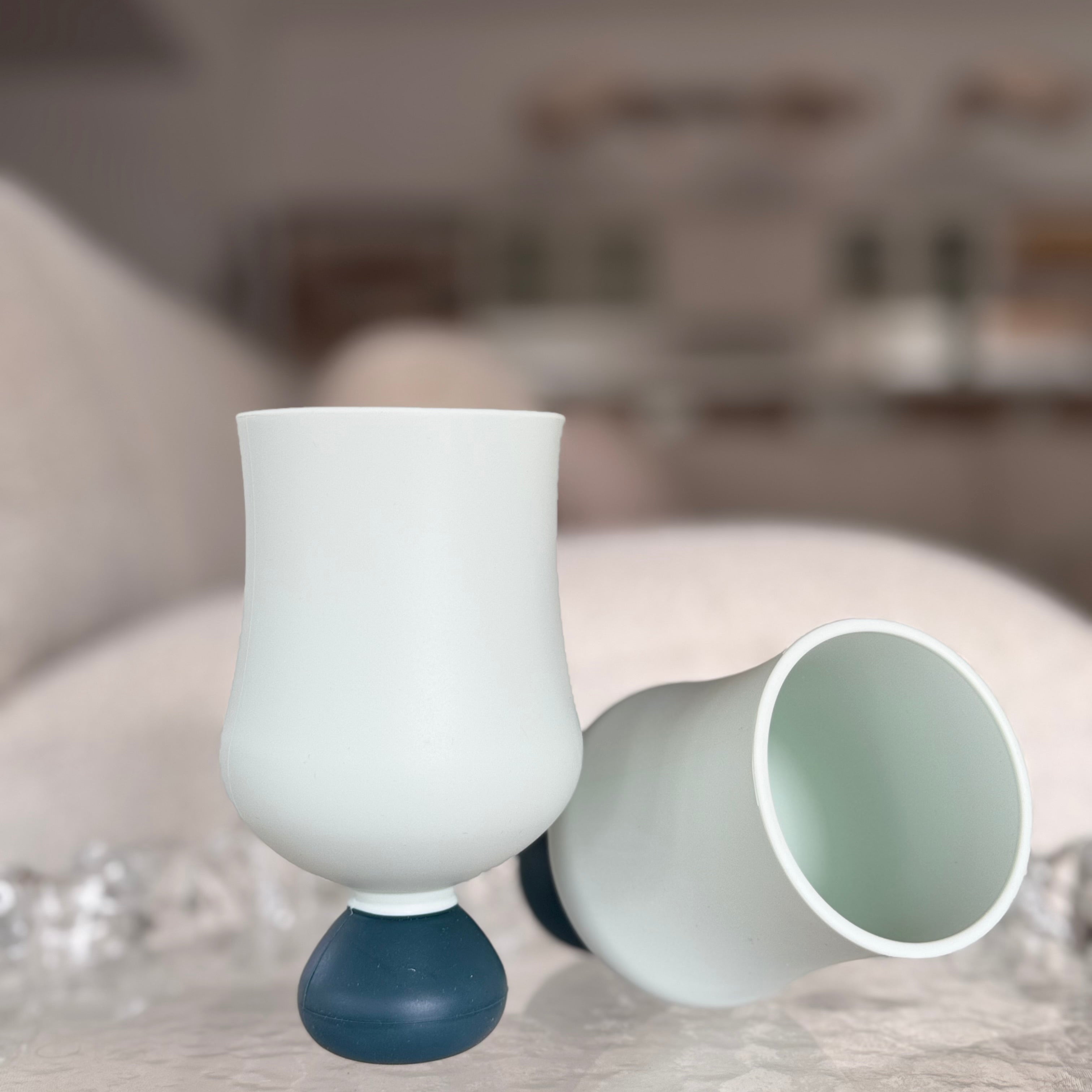 Unbreakable Silicone Bubble Goblet Set (2 pcs) STYLD.