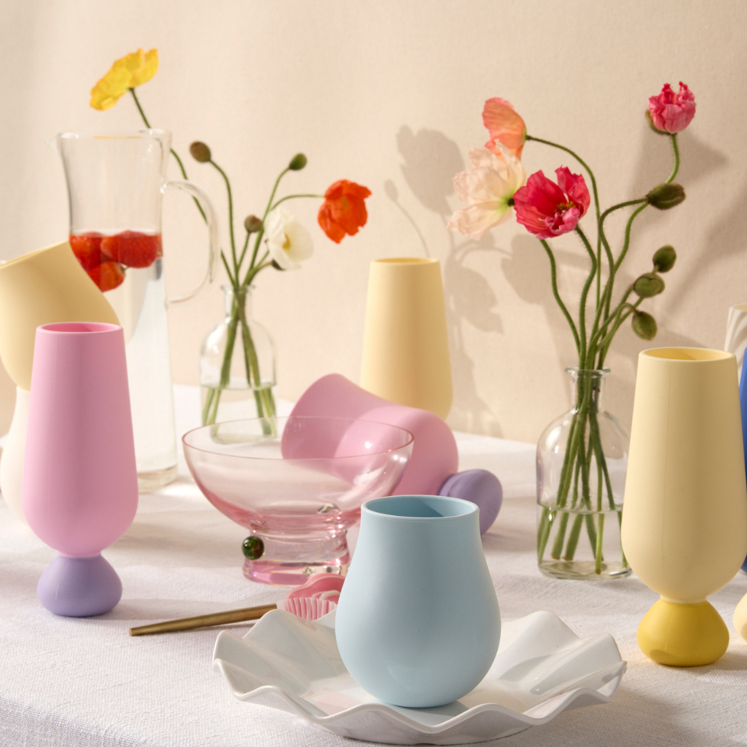 Unbreakable Silicone Bubble Gin Cup Set (2 pcs) STYLD.