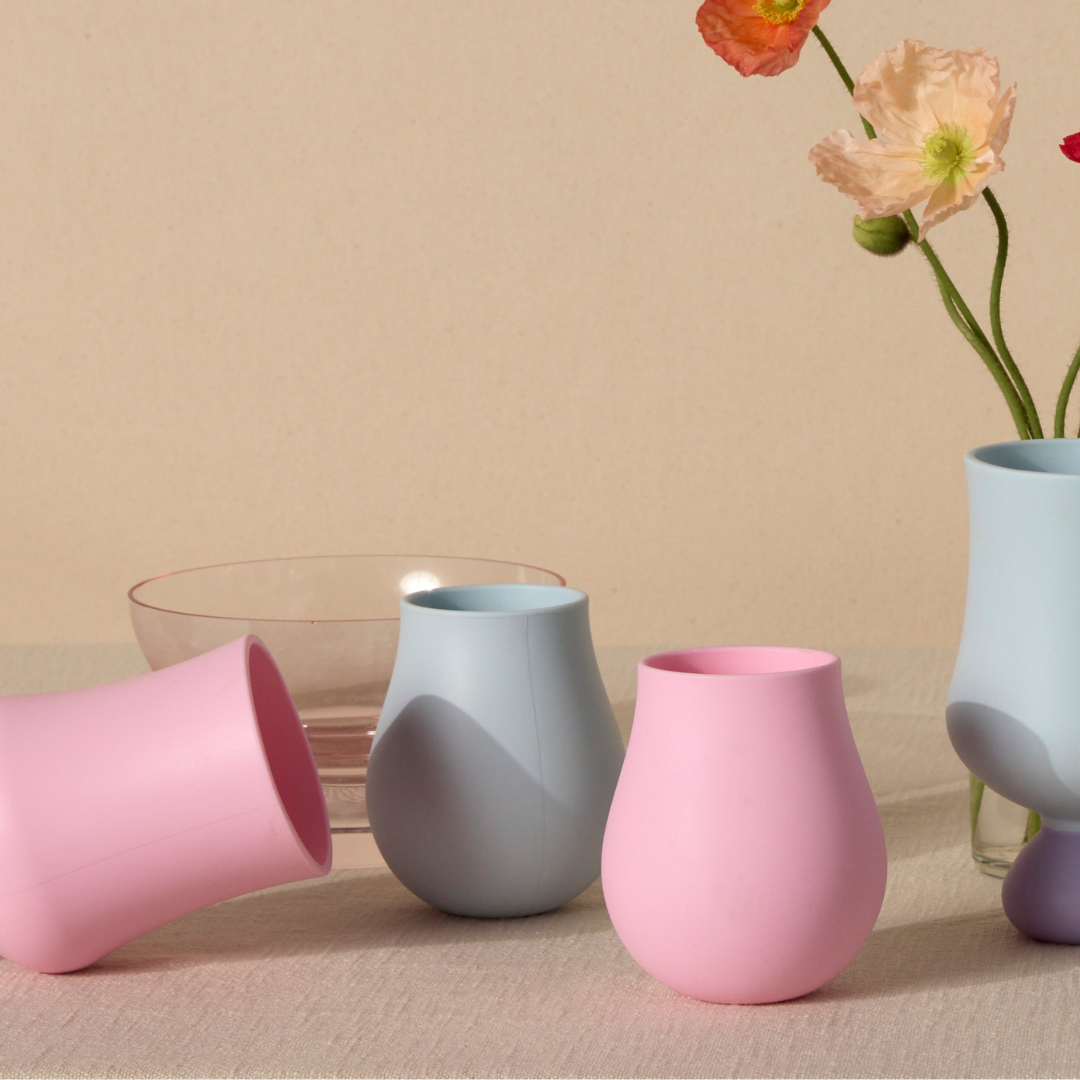 Unbreakable Silicone Bubble Gin Cup Set (2 pcs) STYLD.