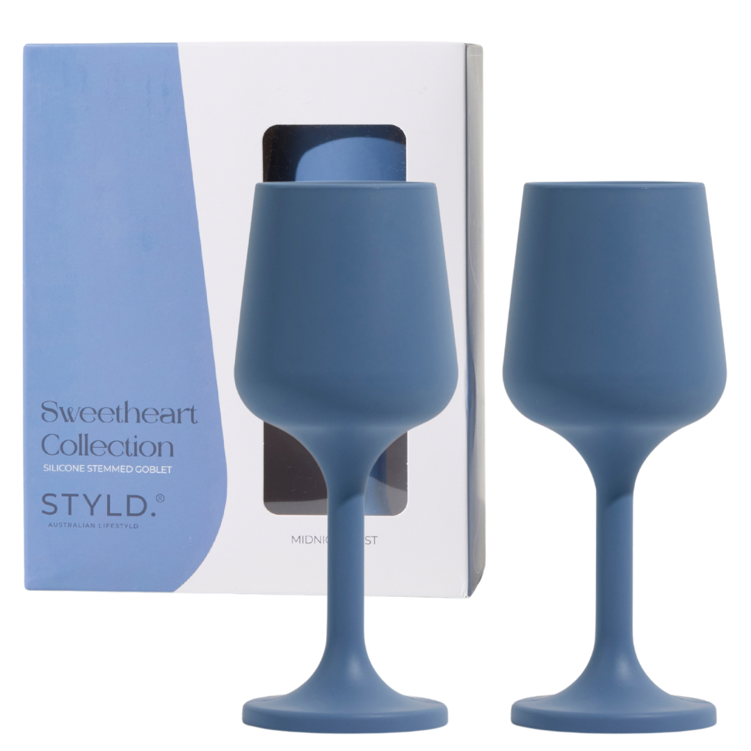 STYLD.® Sweetheart Stemmed Goblet Set (2 pcs)