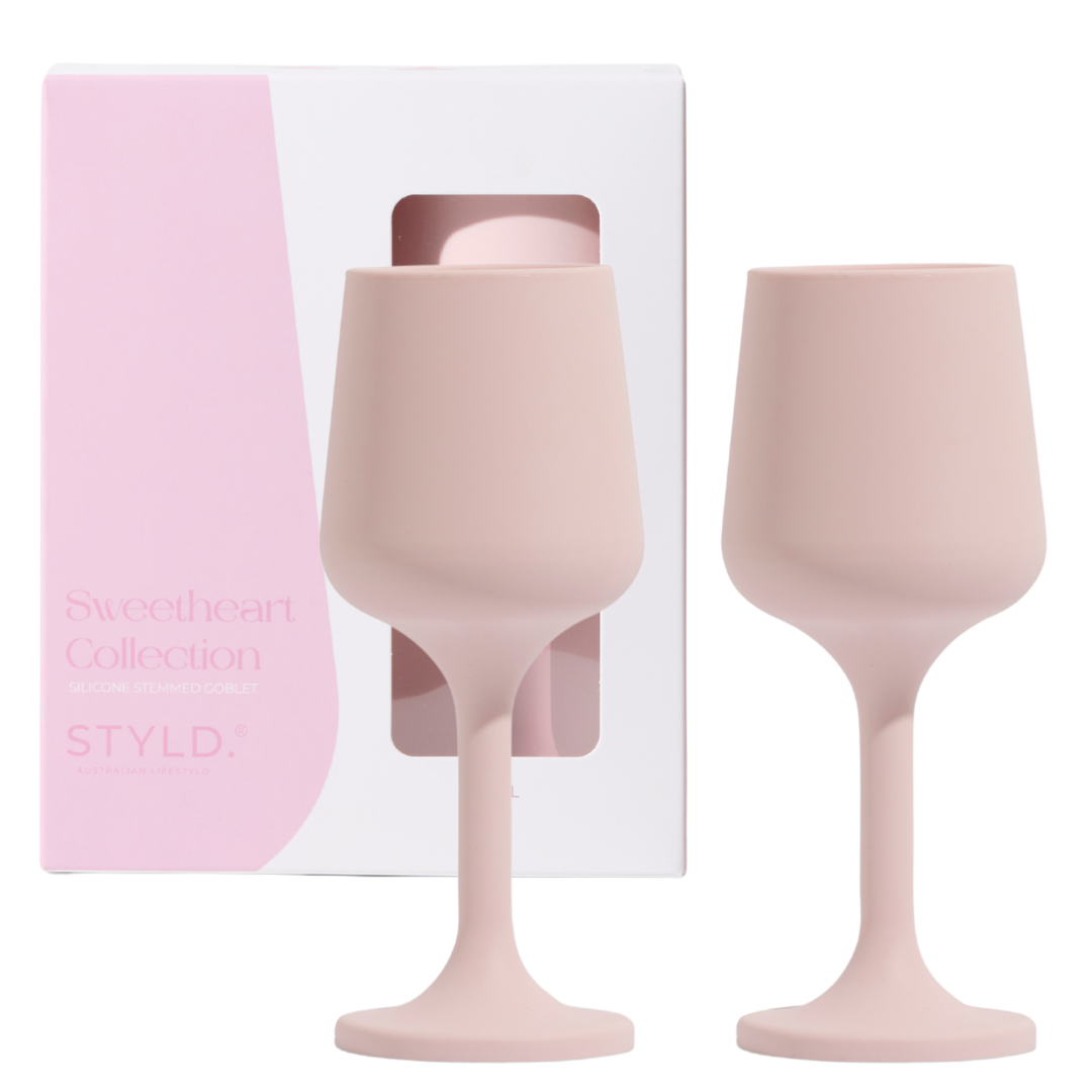 STYLD.® Sweetheart Stemmed Goblet Set (2 pcs)