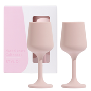 STYLD.® Sweetheart Stemmed Goblet Set (2 pcs)