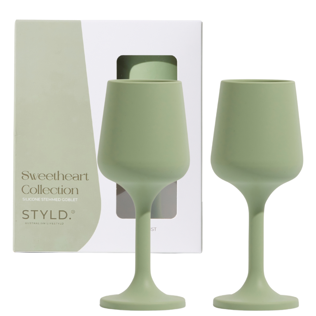 STYLD.® Sweetheart Stemmed Goblet Set (2 pcs)