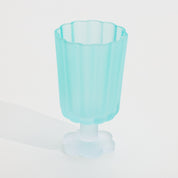 Petal Glass Goblet I Bluebird petal collection STYLD.