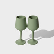 STYLD.® Sweetheart Stemmed Goblet Set (2 pcs) - Seamist