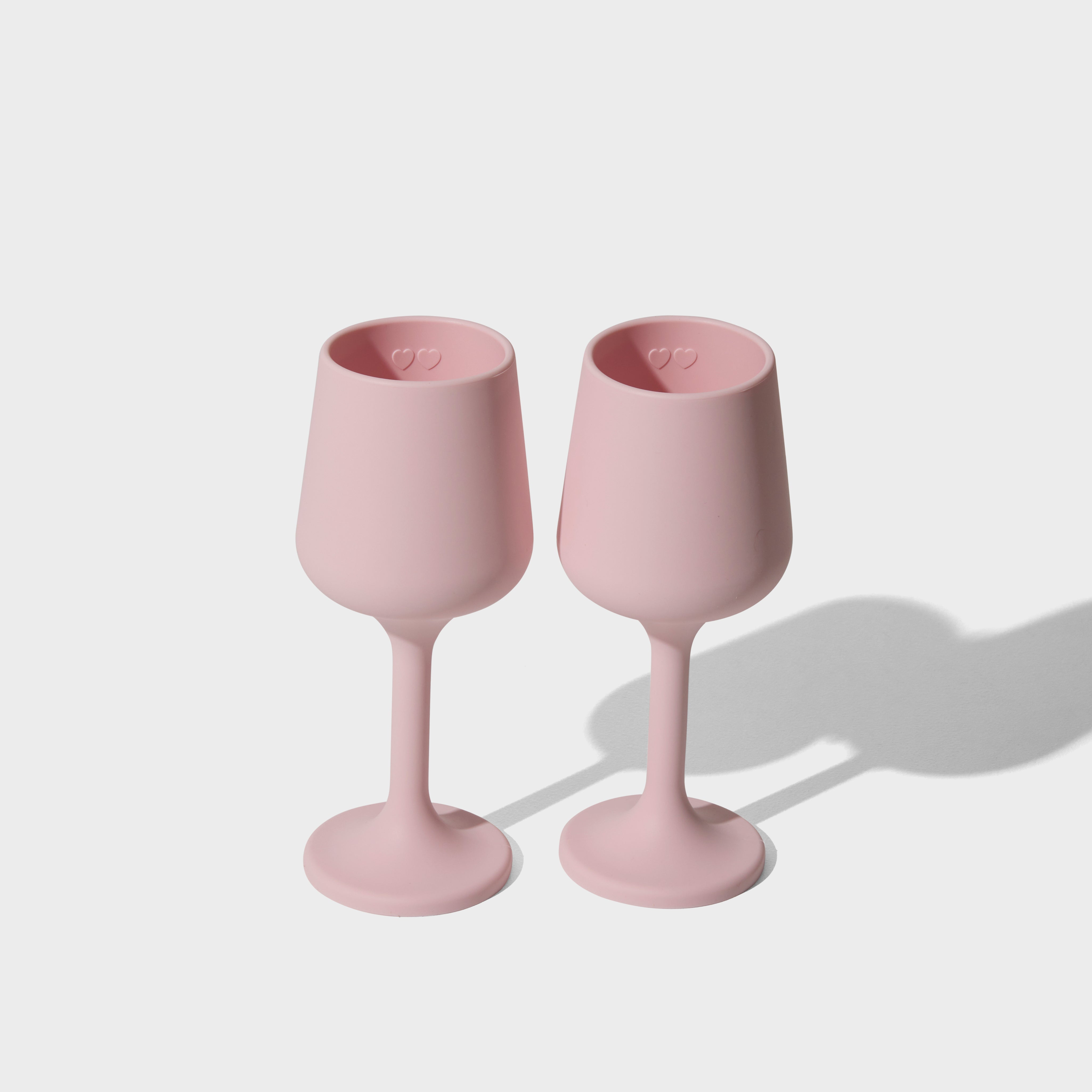 STYLD.® Sweetheart Stemmed Goblet Set (2 pcs) - Petal