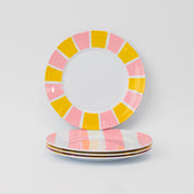 Baby, Let's Go Outside Melamine Plate Set | Striped STYLD.