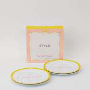 Baby, Let's Go Outside Melamine Plate Set | So Yummy STYLD.