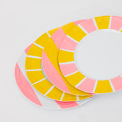 Baby, Let's Go Outside Melamine Plate Set | Striped STYLD.