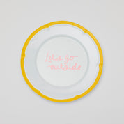 Baby, Let's Go Outside Melamine Plate Set | So Yummy STYLD.