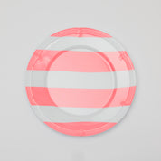 Baby, Let's Go Outside Melamine Plate Set | Striped STYLD.