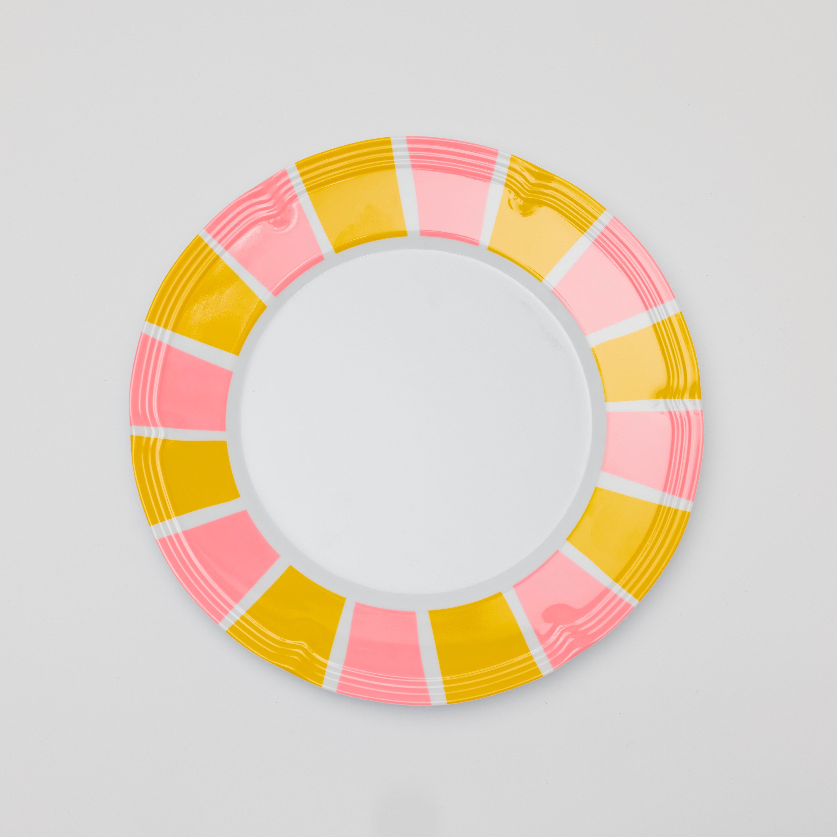 Baby, Let's Go Outside Melamine Plate Set | Striped STYLD.