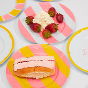 Baby, Let's Go Outside Melamine Plate Set | Striped STYLD.