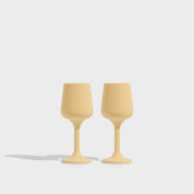 STYLD.® Sweetheart Stemmed Goblet Set (2 pcs) STYLD.® BUTTER BLOOM