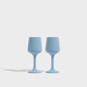 STYLD.® Sweetheart Stemmed Goblet Set (2 pcs) STYLD.® CLOUD BLUE